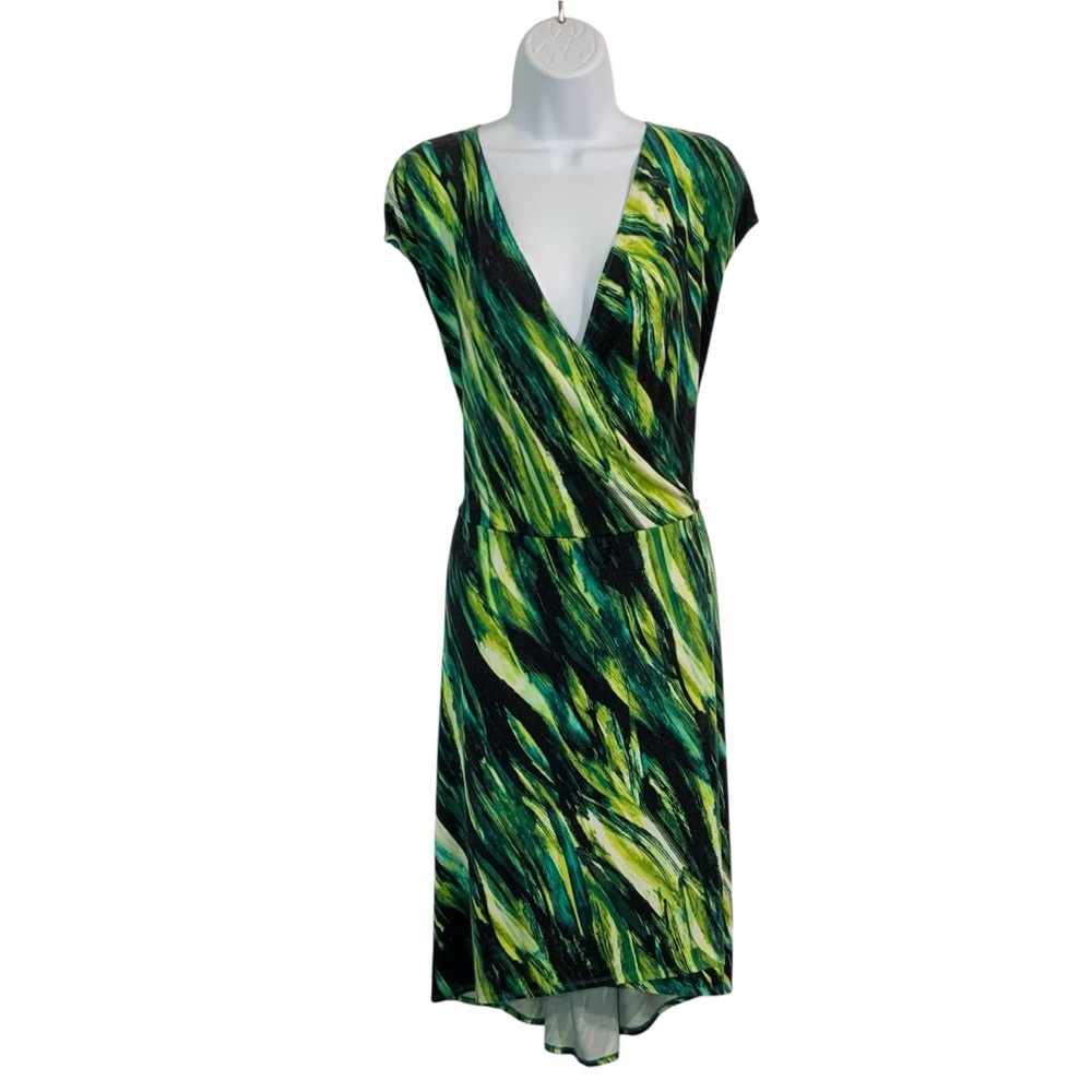 AVA & VIV Sleeveless Faux Wrap Hi Lo Dress Sz 1X
